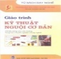 Giáo trình kỹ thuật nguội cơ bản