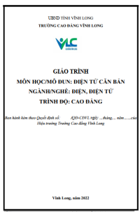 Image of ĐIỆN TỬ CĂN BẢN