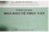 Image of Giáo trình hóa bảo vệ thực vật