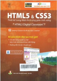 Image of HTML5 & CSS3 - Thiết kế trang web thích ứng giàu tính năng = HTML5 Digital Classroom
