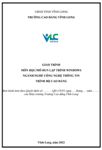 Image of Lập trình Windows
