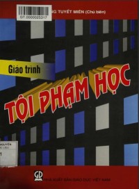 Image of Giáo trình tội phạm học