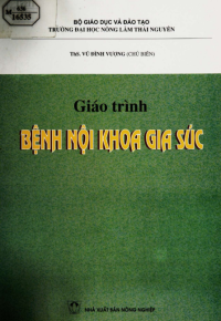 Image of Giáo trình bệnh nội khoa gia súc