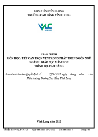 Image of TIẾP CẬN TRỌN VẸN TRONG PHÁT TRIỂN NGÔN NGỮ