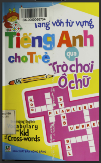 Image of Tăng vốn từ vựng tiếng anh cho trẻ em qua trò chơi ô chữ
