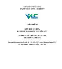 Image of Đánh giá trong giáo dục mầm non