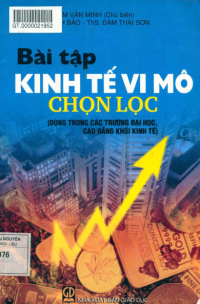 Image of Bài tập kinh tế vi mô chọn lọc